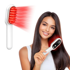 Peigne Laser pour Croissance Cheveux : Thérapie Rouge à Domicile