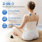 KingPavonini Wireless TENS Unit: Rechargeable Muscle Stimulator for Pain Relief & Recovery