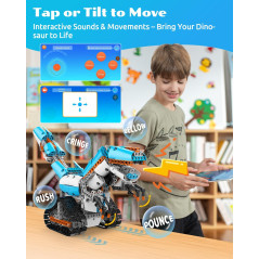 Kit Robot Educatif WhalesBot E7 Pro 12-en-1 pour Enfants