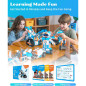 WhalesBot E7 Pro: 12-in-1 STEM Coding Robot Kit for Kids 8-12. Build, Code & Learn! WhalesBot E7 Pro: 12-in-1 STEM Coding Robot Kit for Kids 8-12. Build, Code & Learn!