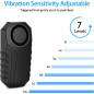 Alarme Vélo Électrique 113dB USUPERINK: Sécurité Antivol Ultime avec Télécommande & Capteur de Mouvement Alarme Vélo Électrique 113dB USUPERINK: Sécurité Antivol Ultime avec Télécommande & Capteur de Mouvement