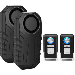 Alarme Vélo Sans Fil 113dB : Sécurité Ébike Étanche IP65