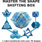 Shashibo: Cube Magique Transformable - Plus de 70 Formes! Anti-Stress & Éducatif (Planète Bleue) Shashibo: Cube Magique Transformable - Plus de 70 Formes! Anti-Stress & Éducatif (Planète Bleue)