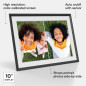 Cadre Photo Numérique Aura 10.1 HD : Partagez vos Souvenirs Facilement ! Noir Cadre Photo Numérique Aura 10.1 HD : Partagez vos Souvenirs Facilement ! Noir