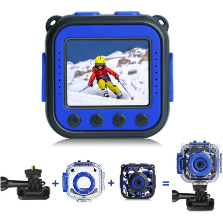 Appareil Photo Étanche PROGRACE Kids 1080 HD