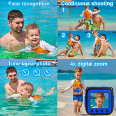 Appareil Photo Étanche PROGRACE Kids 1080 HD