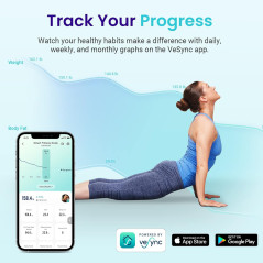 Balance Connectée Etekcity: Suivez Votre Santé (Poids, IMC, Masse Grasse) + Alexa!
