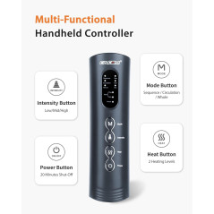 Massager de Jambes CINCOM : Chaleur et Compression pour Soulagement