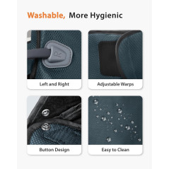 CINCOM Heated Leg Massager: Compression for Circulation, Pain & RLS Relief - HSA/FSA Eligible