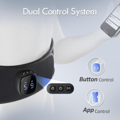 Comfytemp Cordless Heating Pad: Pain Relief & Massage for Mom & Dad