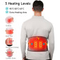 ALLJOY Cordless Back Pain Relief Heating Pad & Massager - Heat & Vibration, FSA/HSA Eligible ALLJOY Cordless Back Pain Relief Heating Pad & Massager - Heat & Vibration, FSA/HSA Eligible