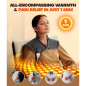 Rapid Relief Heating Pad - Graphene Tech for Neck, Shoulder & Back Pain - 6 Heat Settings & Timer - Perfect Gift! Rapid Relief Heating Pad - Graphene Tech for Neck, Shoulder & Back Pain - 6 Heat Settings & Timer - Perfect Gift!