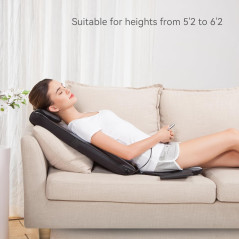 Coussin de Massage Shiatsu Snailax avec Chaleur – Confort Bureau
