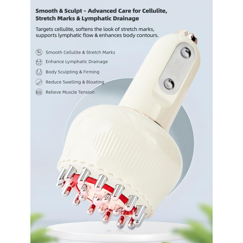 Ultimate Lymphatic Drainage Massager: Reduce Cellulite & Stretch Marks