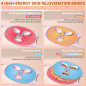 Masque LED Visage Anti-Âge : 4 Modes de Lumière, Rajeunissement à Domicile Masque LED Visage Anti-Âge : 4 Modes de Lumière, Rajeunissement à Domicile