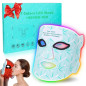 Masque LED Anti-Âge 7+1 Couleurs : Rajeunissement Visage à Domicile & Voyage Masque LED Anti-Âge 7+1 Couleurs : Rajeunissement Visage à Domicile & Voyage
