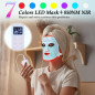 Masque LED Anti-Âge 7+1 Couleurs : Rajeunissement Visage à Domicile & Voyage Masque LED Anti-Âge 7+1 Couleurs : Rajeunissement Visage à Domicile & Voyage