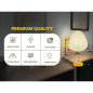 Lampe Japonaise Akari Dimmable – Élégance Japandi en Papier Washi, Ambiance Zen Incluse! Lampe Japonaise Akari Dimmable – Élégance Japandi en Papier Washi, Ambiance Zen Incluse!