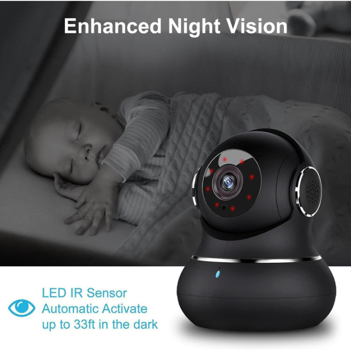 Caméra de Surveillance Intérieure Litokam 2K : 360°, Suivi Auto, Vision Nocturne, Idéale Bébé & Animaux Caméra de Surveillance Intérieure Litokam 2K : 360°, Suivi Auto, Vision Nocturne, Idéale Bébé & Animaux