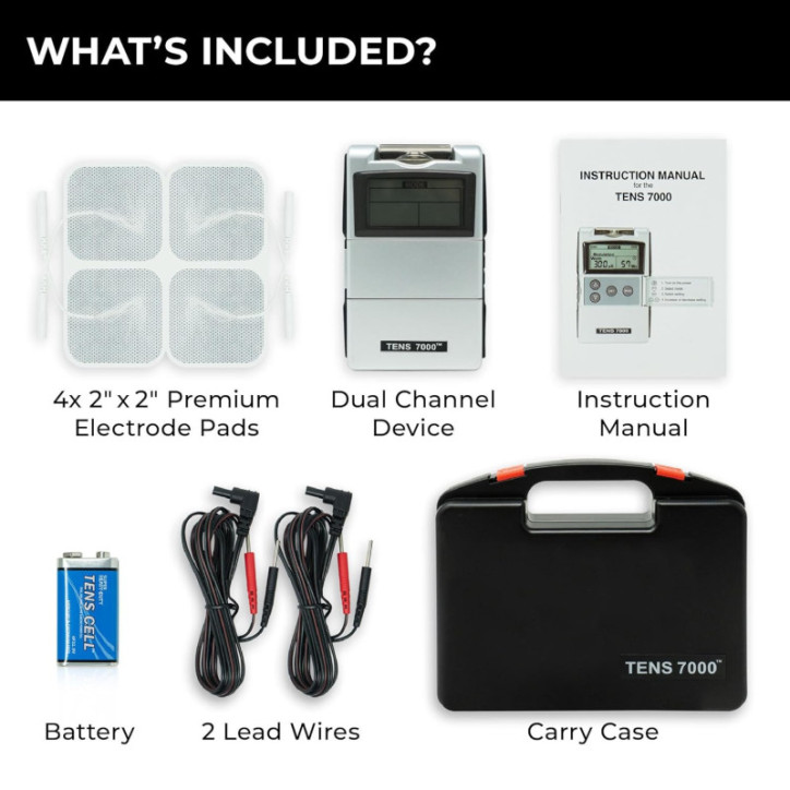 TENS 7000: Digital Muscle Stimulator - Your At-Home Pain Relief Solution! TENS 7000: Digital Muscle Stimulator - Your At-Home Pain Relief Solution!