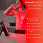 Bestqool 105W : Lampe de Thérapie par Lumière Rouge, Double Puce LED 660nm/850nm, Rajeunissement & Récupération