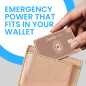 AquaVault ChargeCard: Batterie Externe Slim 2300mAh Rose Gold - Charge Rapide USB-C, iPhone & Android AquaVault ChargeCard: Batterie Externe Slim 2300mAh Rose Gold - Charge Rapide USB-C, iPhone & Android