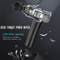 Pistolet de Massage Percussion: Soulagement Musculaire Profond, 8 Têtes, 20 Vitesses, Noir Mat Pistolet de Massage Percussion: Soulagement Musculaire Profond, 8 Têtes, 20 Vitesses, Noir Mat