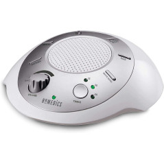 Homedics SoundSleep White Noise Machine – Portable with 6 Nature Sounds