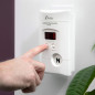Kidde : Détecteur de Monoxyde de Carbone avec Écran LED et Batterie de Secours – Sécurité Maximale