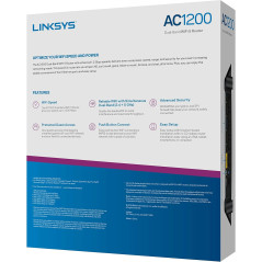 Routeur Linksys E5400 WiFi 5 Dual Band AC1200 - 1,2 Gbps, 10+ appareils