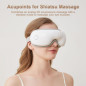 Heated Eye Massager with Bluetooth Music: Relax, Rejuvenate & Relieve Eye Strain! Heated Eye Massager with Bluetooth Music: Relax, Rejuvenate & Relieve Eye Strain!