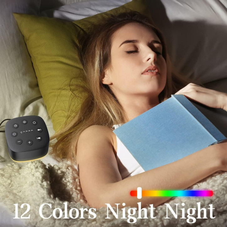 Meditation Sound Machine: 30 Soothing Sounds, Night Light & Timer - Perfect for Sleep & Relaxation Meditation Sound Machine: 30 Soothing Sounds, Night Light & Timer - Perfect for Sleep & Relaxation