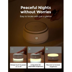 Momcozy Sound Machine for Baby – 20 Soothing Sounds & Warm Light