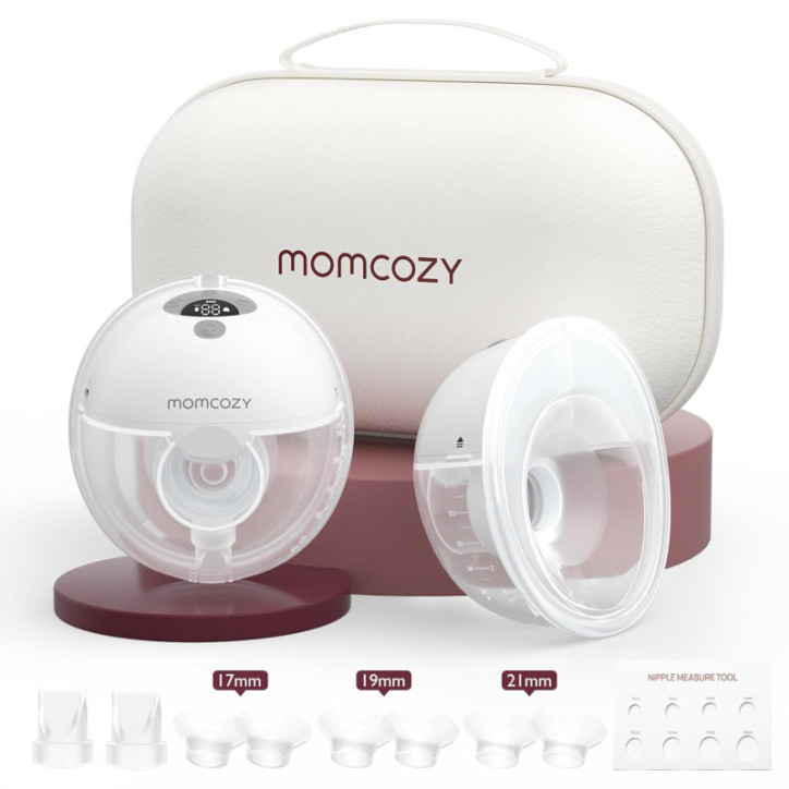 Momcozy M5: Tire-Lait Électrique Portable Mains Libres – Confort Bébé, Double, 3 Modes, 2 Pièces Momcozy M5: Tire-Lait Électrique Portable Mains Libres – Confort Bébé, Double, 3 Modes, 2 Pièces