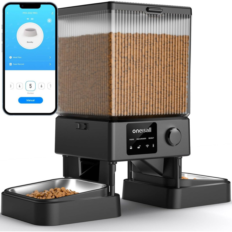 Distributeur Automatique Croquettes Chat 5G WiFi 5L avec App