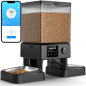 5G WiFi Cat Feeder for 2 Cats: Auto Pet Food Dispenser with App Control & Dual Bowls 5G WiFi Cat Feeder for 2 Cats: Auto Pet Food Dispenser with App Control & Dual Bowls