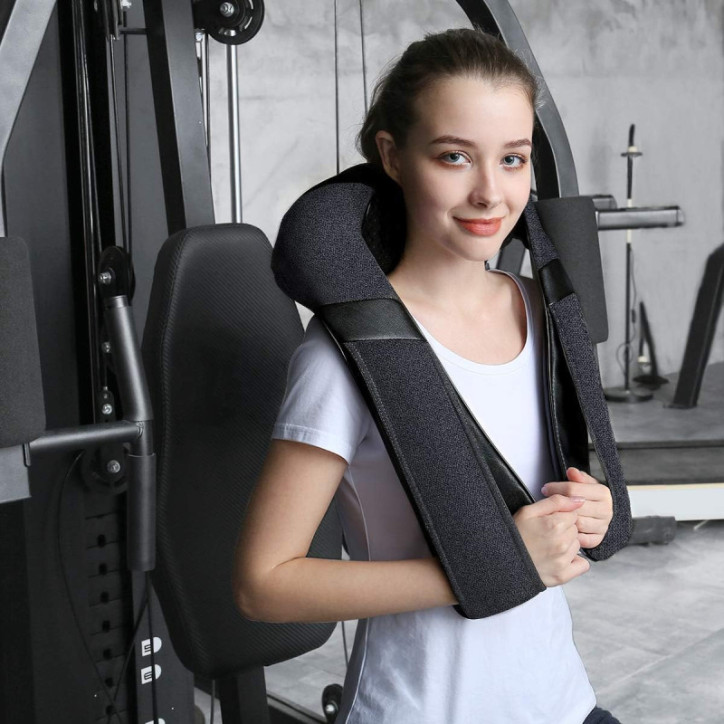 Mirakel Shiatsu : Massage Chauffant Cou & Dos - Soulagement Profond des Douleurs Musculaires Mirakel Shiatsu : Massage Chauffant Cou & Dos - Soulagement Profond des Douleurs Musculaires