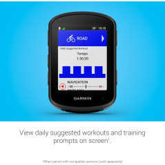 Garmin Edge 540 Solar GPS Cycling Computer | Solar Charging & Buttons