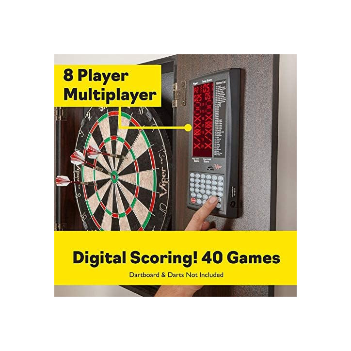 Viper ProScore: Tableau de Score Électronique pour Fléchettes - Jusquà 8 Joueurs! Viper ProScore: Tableau de Score Électronique pour Fléchettes - Jusquà 8 Joueurs!