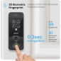 Lockly Zeno: Serrure Connectée Biométrique avec Reconnaissance Faciale & Apple Home Key Lockly Zeno: Serrure Connectée Biométrique avec Reconnaissance Faciale & Apple Home Key