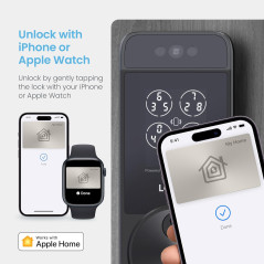 Lockly Visage Zeno Smart Lock: Facial Recognition & Wi-Fi Deadbolt