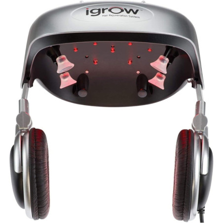 iGrow: Casque Laser Anti-Chute de Cheveux - Croissance Capillaire Prouvée et Approuvée FDA