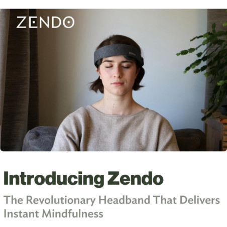 Zendo Meditation Headband: Achieve Deep Focus & Stress Relief in 20 Minutes