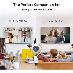 j5create 1080P 360° Webcam with Mic – USB-C for Video Conferencing