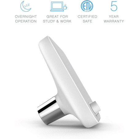 Pure Enrichment Wave Sleep Sound Machine: Drift to Sleep with 6 Natural Sounds & USB Charger