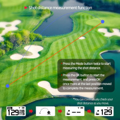 GolfBuddy Voice 2S+: Talking GPS Rangefinder - Accuracy & Convenience on the Course!