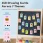 RIVGOT Drawing Robot for Kids: Voice-Interactive Art Toy with 150 Cards! RIVGOT Drawing Robot for Kids: Voice-Interactive Art Toy with 150 Cards!