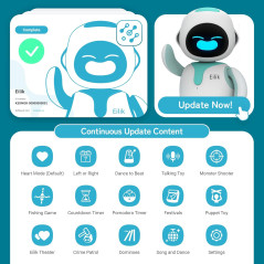Eilik Cute Robot Pets – Interactive Companions & Unique Gifts for All