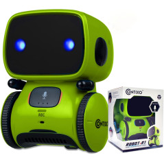 Contixo R1 Robot éducatif vert pour enfants 3-8 ans