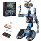 Johnny 5 Robot Télécommandé à Construire: 1176 Pièces, Cadeau Idéal Compatible Lego Johnny 5 Robot Télécommandé à Construire: 1176 Pièces, Cadeau Idéal Compatible Lego
